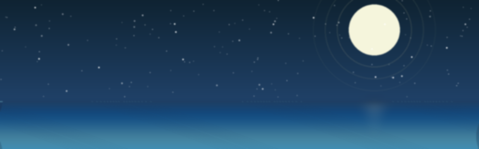 Bella Mente moonlit night sky
