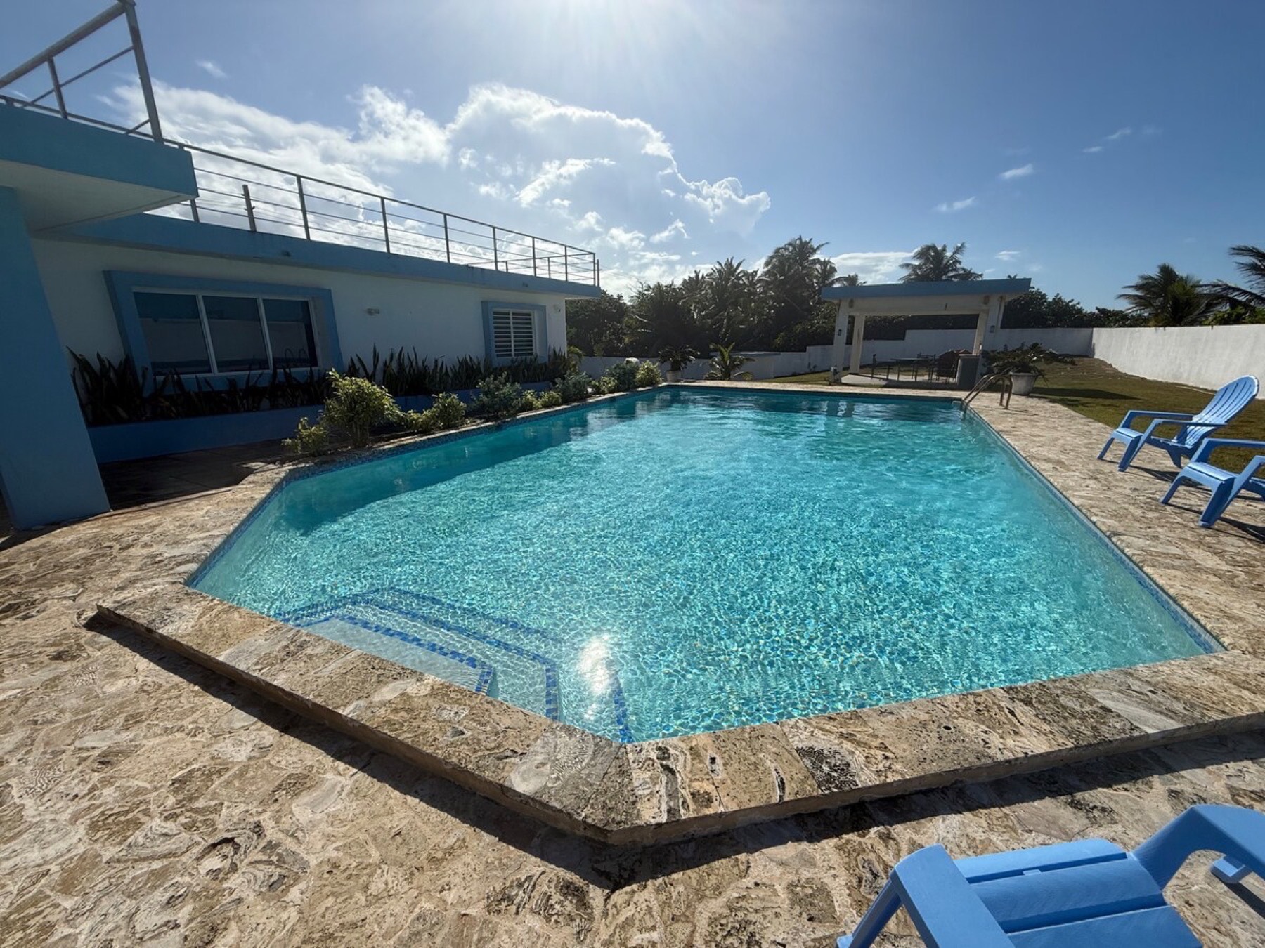 Saltwater pool